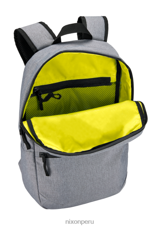 accesorios educacion fisica Nixon mochila de viaje de un día gris jaspeado 86XRT297