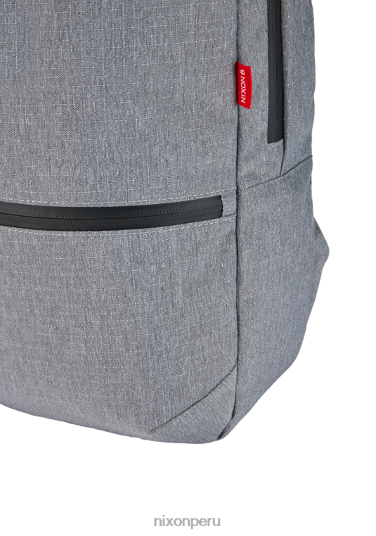 accesorios educacion fisica Nixon mochila de viaje de un día gris jaspeado 86XRT297