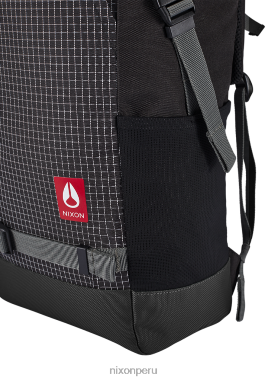 accesorios educacion fisica Nixon mochila landlock 4 negro/carbón 86XRT282