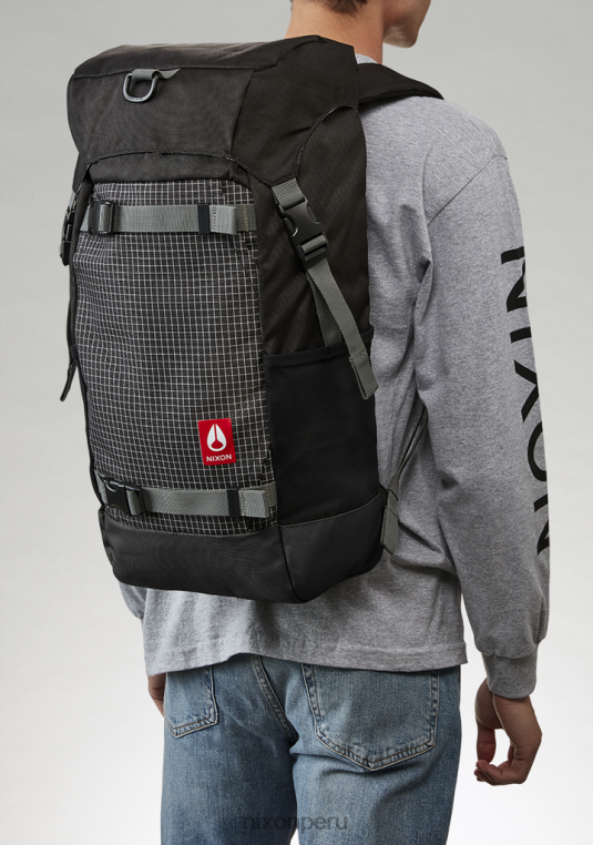 accesorios educacion fisica Nixon mochila landlock 4 negro/carbón 86XRT282