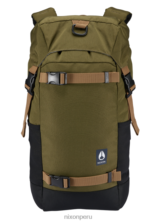 accesorios educacion fisica Nixon mochila landlock 4 oliva oscuro 86XRT280