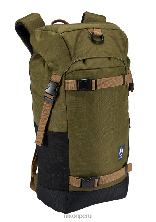 accesorios educacion fisica Nixon mochila landlock 4 oliva oscuro 86XRT280