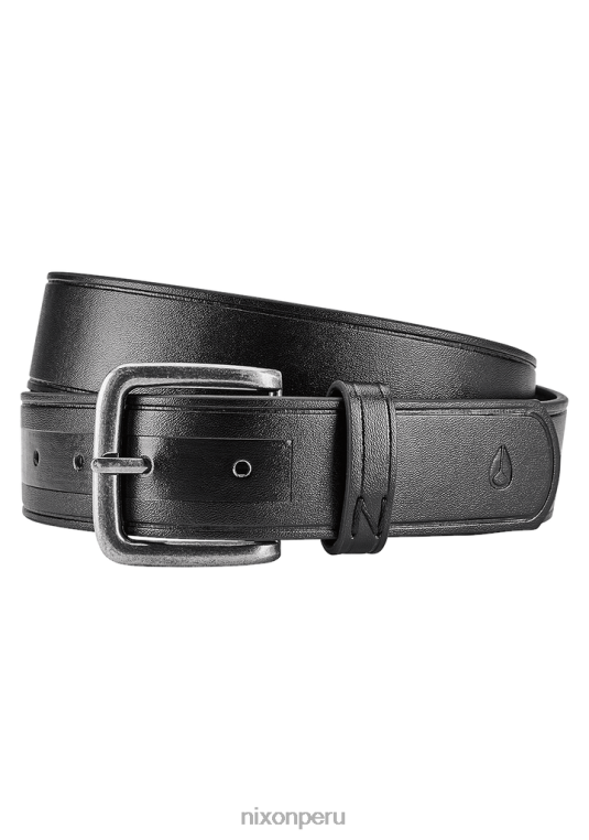 accesorios educacion fisica Nixon cinturón vegano de adn negro 86XRT557