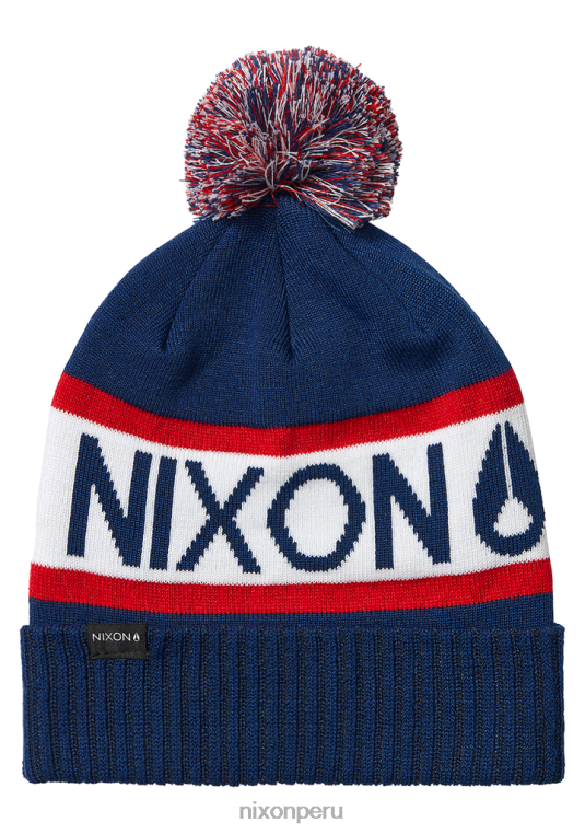 accesorios educacion fisica Nixon gorro de camionero azul marino/blanco 86XRT372