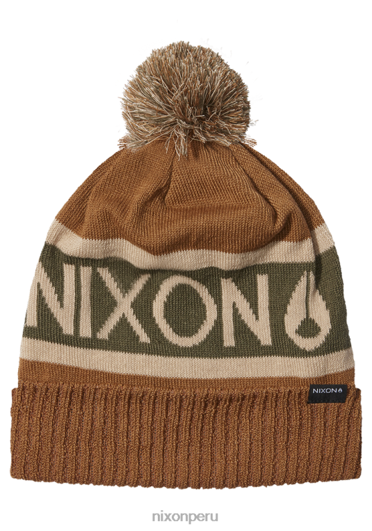 accesorios educacion fisica Nixon gorro de camionero madera/olivo 86XRT375