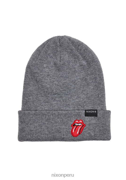 accesorios educacion fisica Nixon gorro de piedras rodantes gris jaspeado 86XRT376