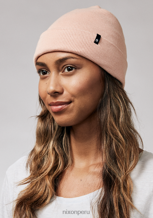 accesorios educacion fisica Nixon gorro del distrito Rosa palido 86XRT354