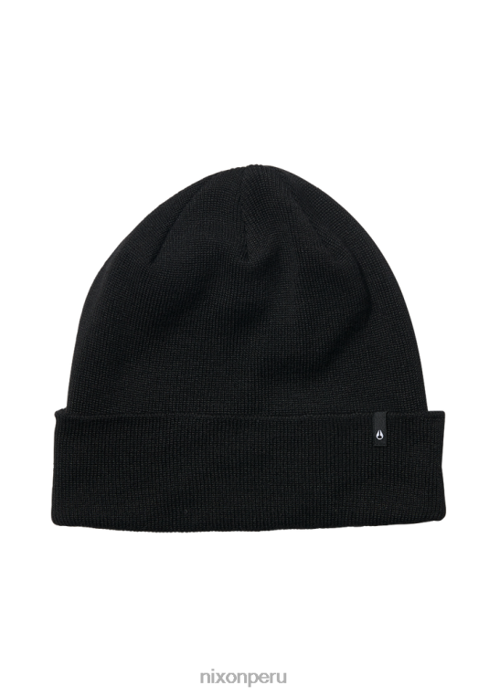 accesorios educacion fisica Nixon gorro del distrito negro 86XRT351