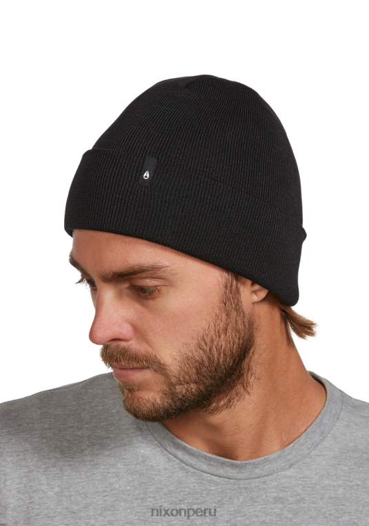 accesorios educacion fisica Nixon gorro del distrito negro 86XRT351