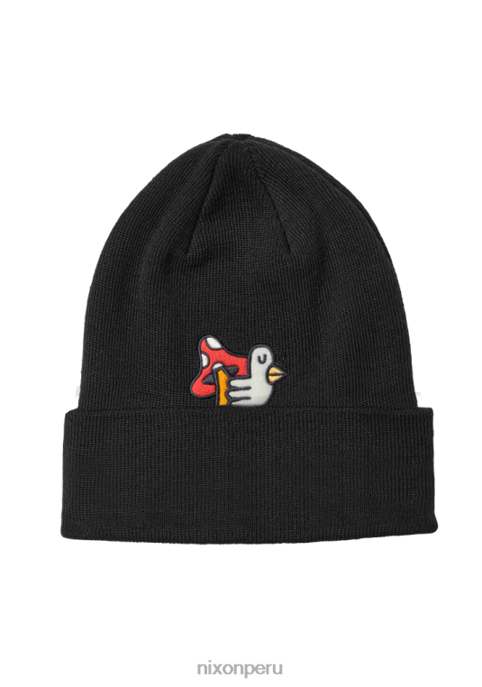 accesorios educacion fisica Nixon gorro hannah eddy negro 86XRT366