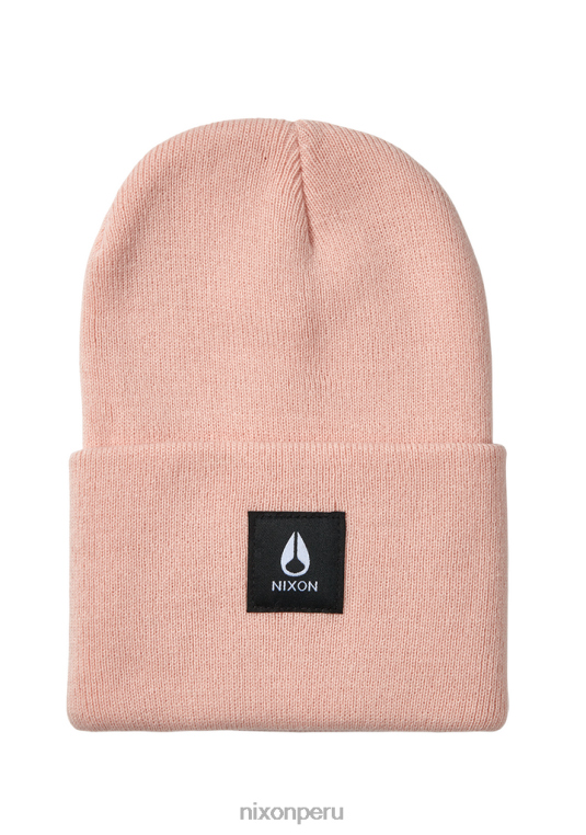 accesorios educacion fisica Nixon gorro humeante Rosa palido 86XRT361