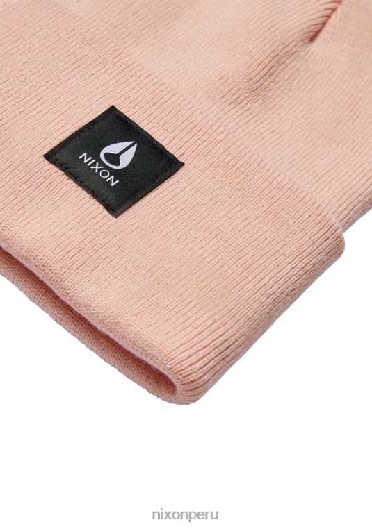 accesorios educacion fisica Nixon gorro humeante Rosa palido 86XRT361