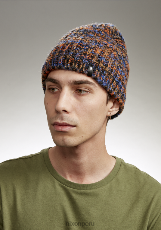 accesorios educacion fisica Nixon gorro owens negro/azul multicolor 86XRT364