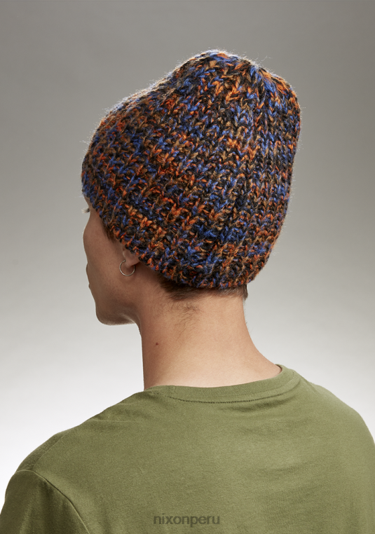 accesorios educacion fisica Nixon gorro owens negro/azul multicolor 86XRT364
