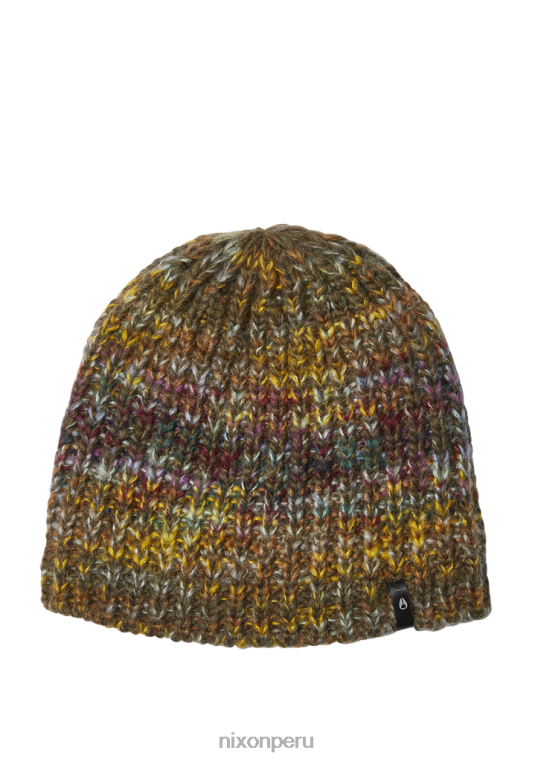 accesorios educacion fisica Nixon gorro owens verde/multicolor 86XRT363