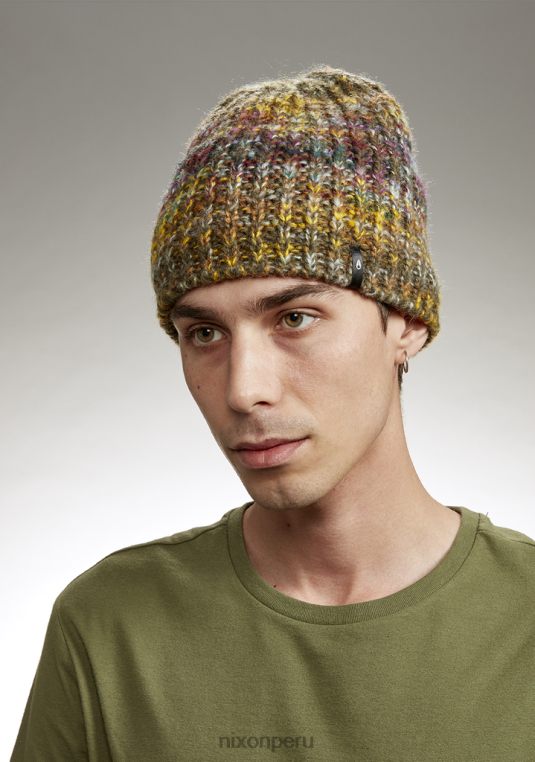accesorios educacion fisica Nixon gorro owens verde/multicolor 86XRT363