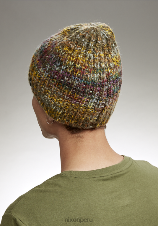 accesorios educacion fisica Nixon gorro owens verde/multicolor 86XRT363
