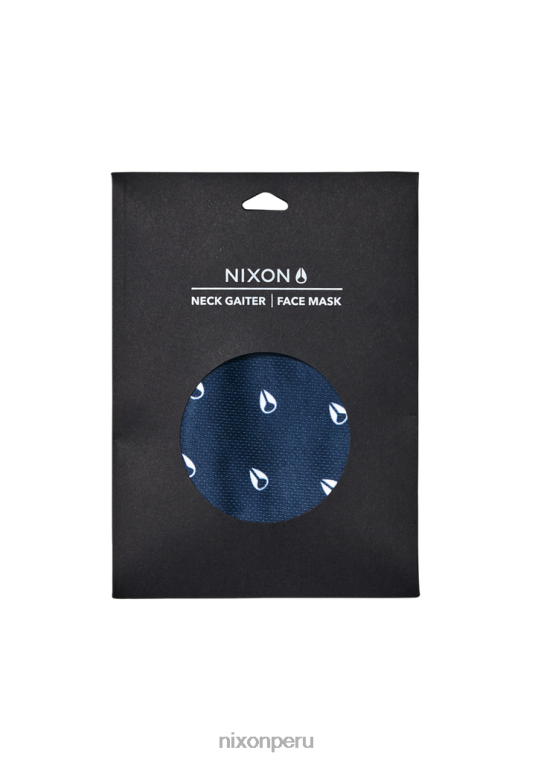 accesorios educacion fisica Nixon polaina de cuello silo azul marino/blanco 86XRT571