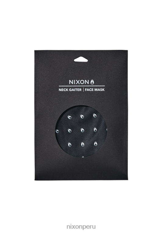 accesorios educacion fisica Nixon polaina de cuello silo blanco negro 86XRT570