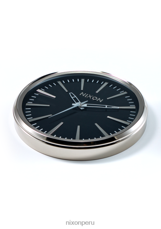 accesorios educacion fisica Nixon reloj de pared centinela negro 86XRT568