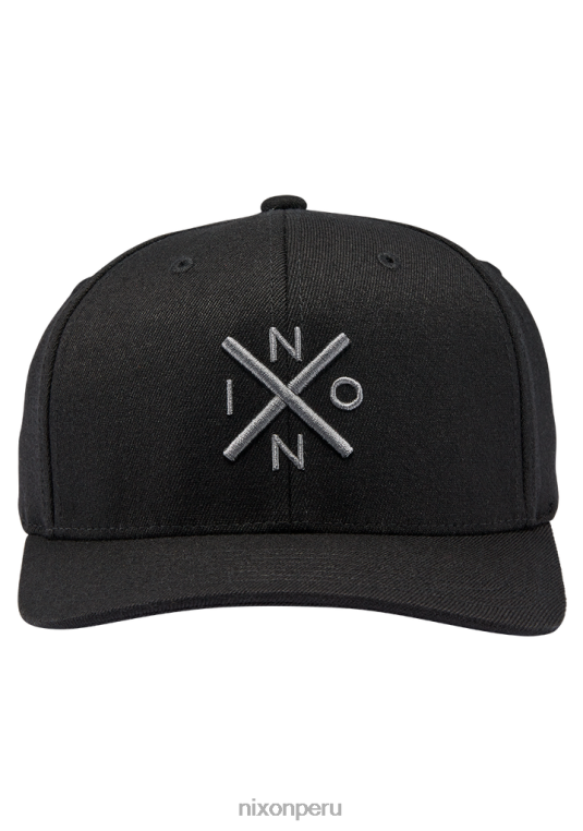 accesorios educacion fisica Nixon cambiar gorra flexfit negro/carbón 86XRT410