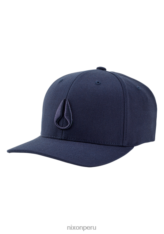 accesorios educacion fisica Nixon gorra de ajuste atlético flexfit profundo toda la marina 86XRT397