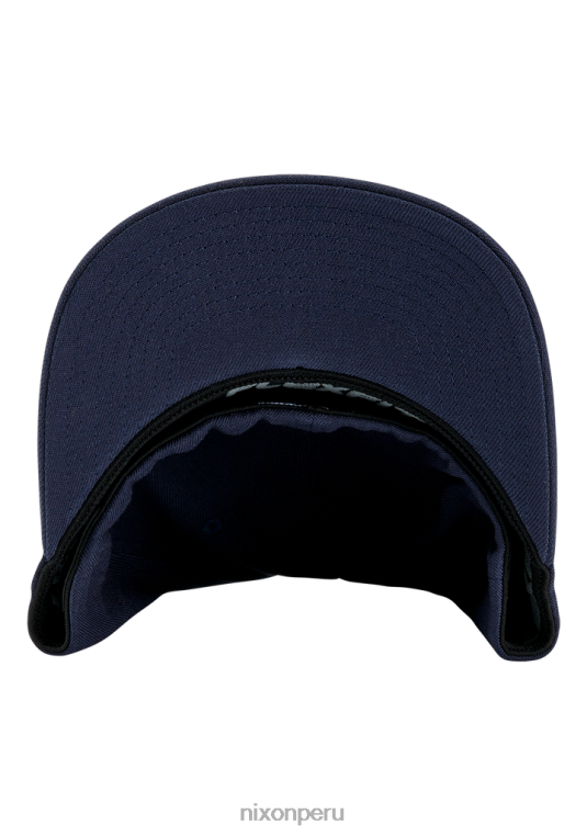 accesorios educacion fisica Nixon gorra de ajuste atlético flexfit profundo toda la marina 86XRT397