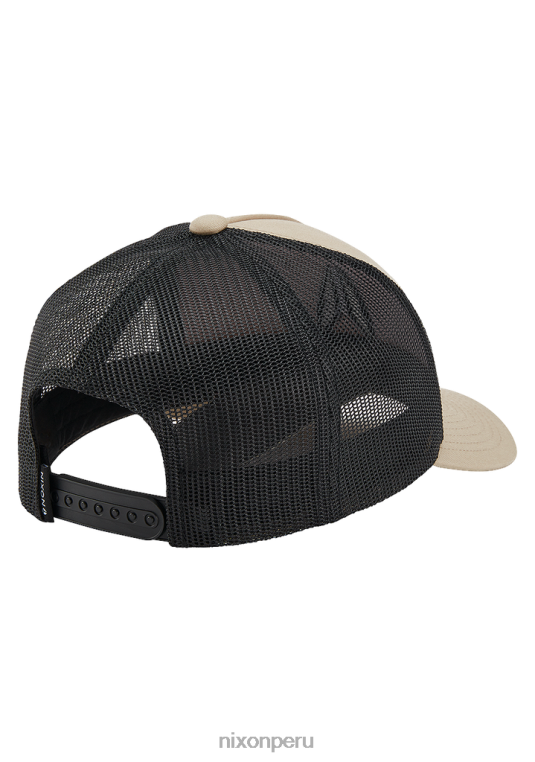 accesorios educacion fisica Nixon gorra de camionero con icono caqui/negro 86XRT444