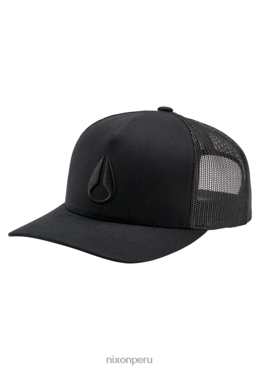 accesorios educacion fisica Nixon gorra de camionero con icono negro 86XRT443