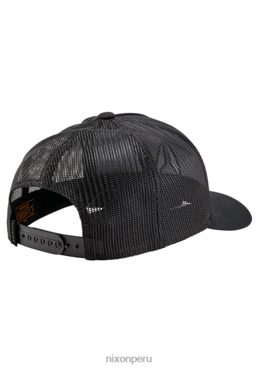 accesorios educacion fisica Nixon gorra de camionero con icono negro 86XRT443