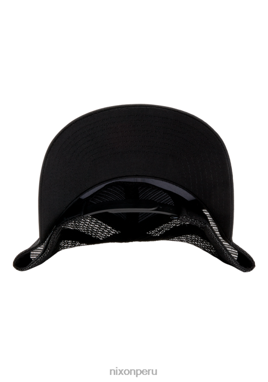 accesorios educacion fisica Nixon gorra de camionero con icono negro 86XRT443