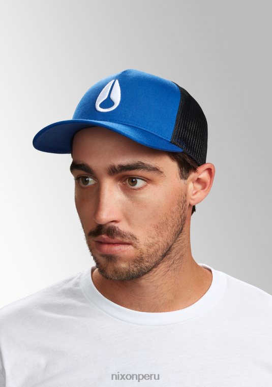 accesorios educacion fisica Nixon gorra de camionero con icono real/negro 86XRT448