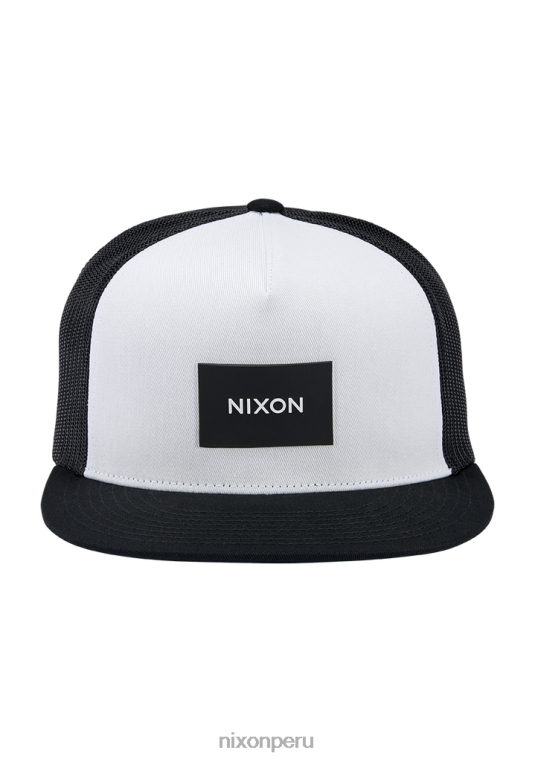 accesorios educacion fisica Nixon gorra de camionero del equipo blanco negro 86XRT441