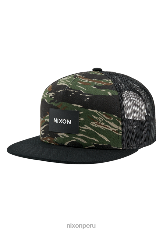 accesorios educacion fisica Nixon gorra de camionero del equipo camuflaje tigre 86XRT438