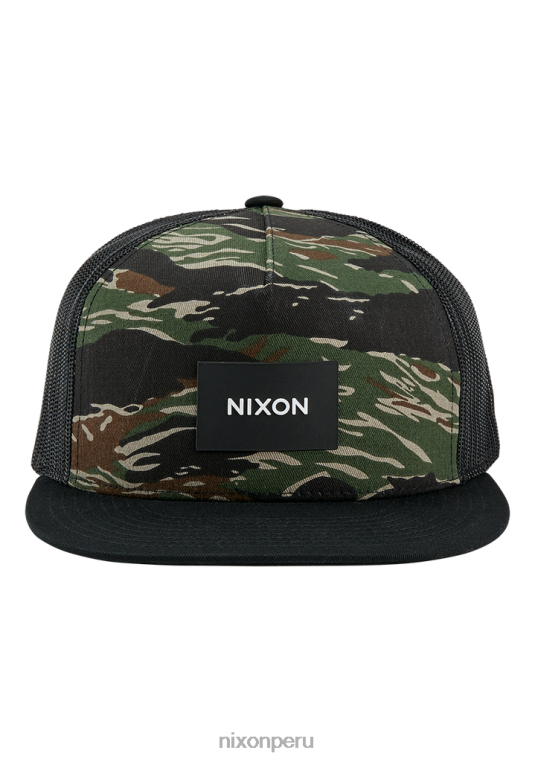 accesorios educacion fisica Nixon gorra de camionero del equipo camuflaje tigre 86XRT438