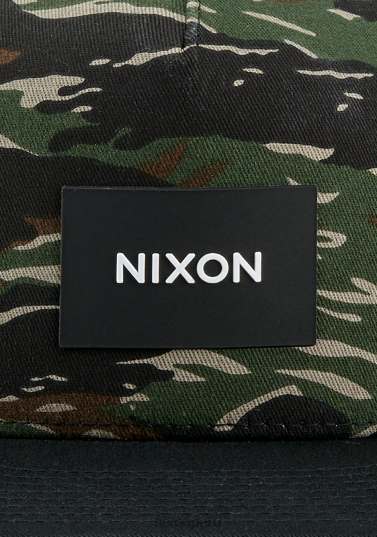 accesorios educacion fisica Nixon gorra de camionero del equipo camuflaje tigre 86XRT438