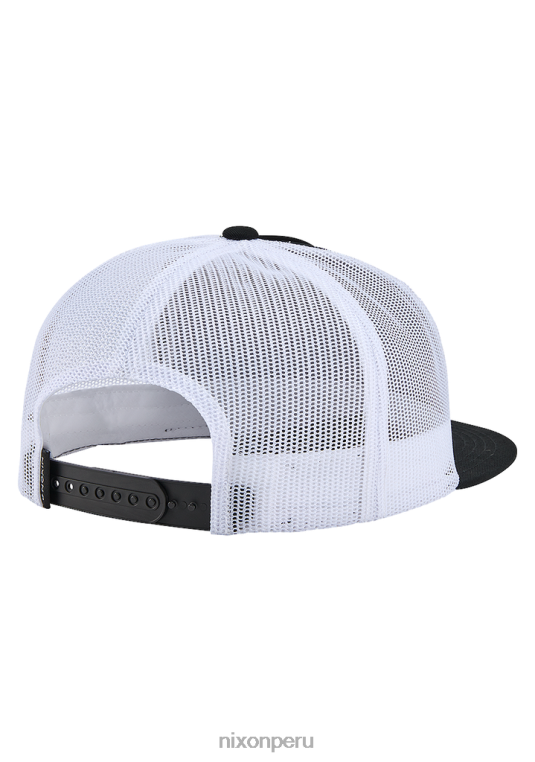 accesorios educacion fisica Nixon gorra de camionero del equipo negro/rojo/blanco 86XRT436