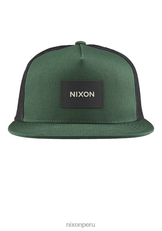 accesorios educacion fisica Nixon gorra de camionero del equipo verde/negro 86XRT439