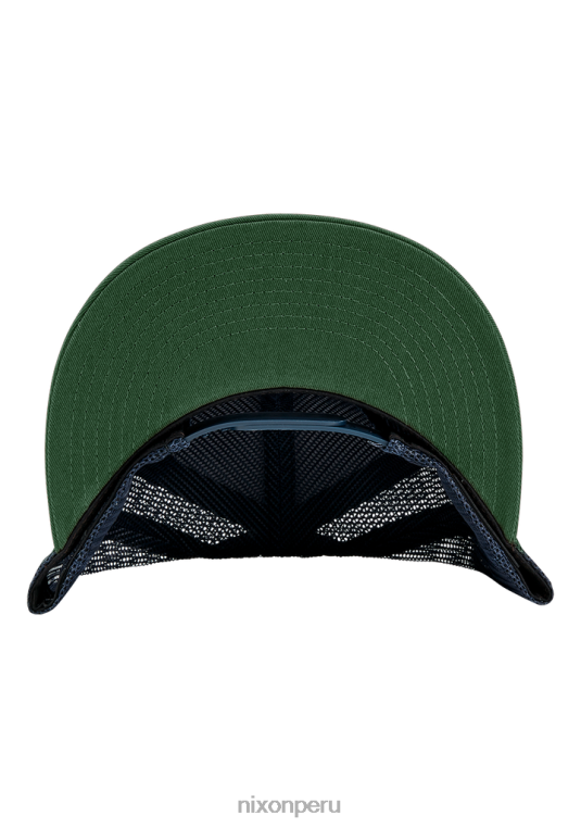 accesorios educacion fisica Nixon gorra de camionero del equipo verde/negro 86XRT439