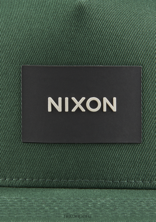accesorios educacion fisica Nixon gorra de camionero del equipo verde/negro 86XRT439
