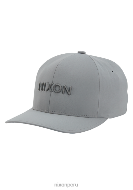 accesorios educacion fisica Nixon gorra flexfit delta plata 86XRT428