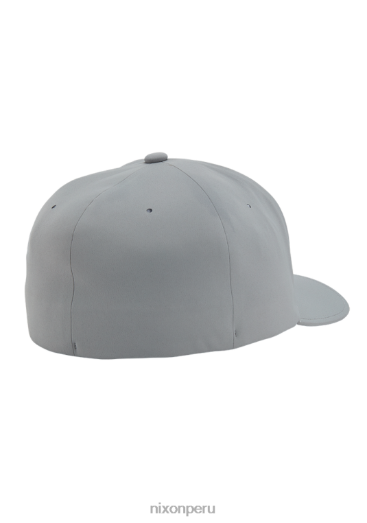 accesorios educacion fisica Nixon gorra flexfit delta plata 86XRT428