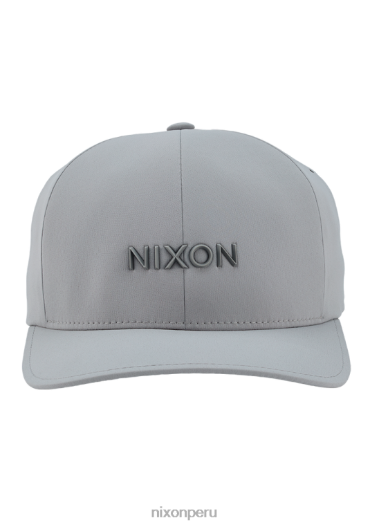 accesorios educacion fisica Nixon gorra flexfit delta plata 86XRT428