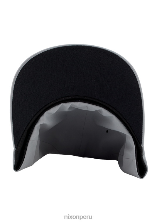 accesorios educacion fisica Nixon gorra flexfit delta plata 86XRT428