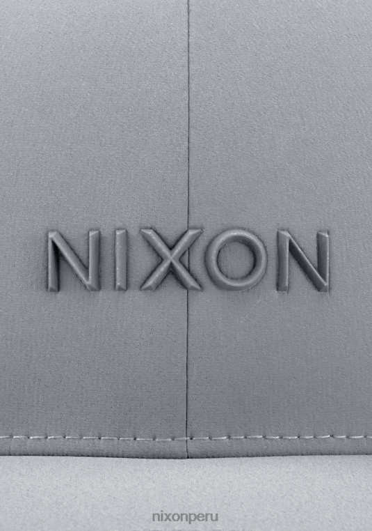 accesorios educacion fisica Nixon gorra flexfit delta plata 86XRT428