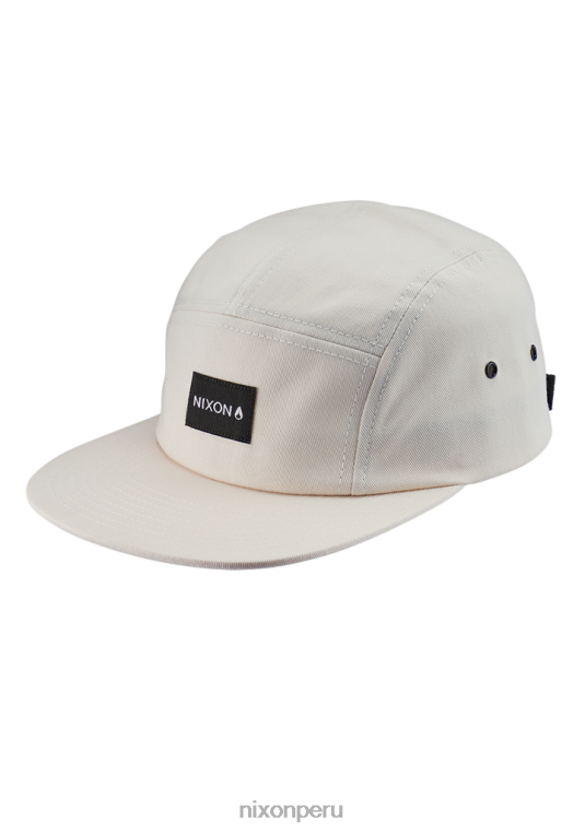 accesorios educacion fisica Nixon gorra mikey de 5 paneles blanquecino 86XRT340