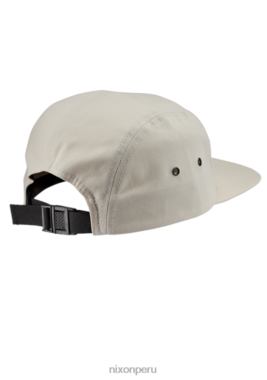 accesorios educacion fisica Nixon gorra mikey de 5 paneles blanquecino 86XRT340