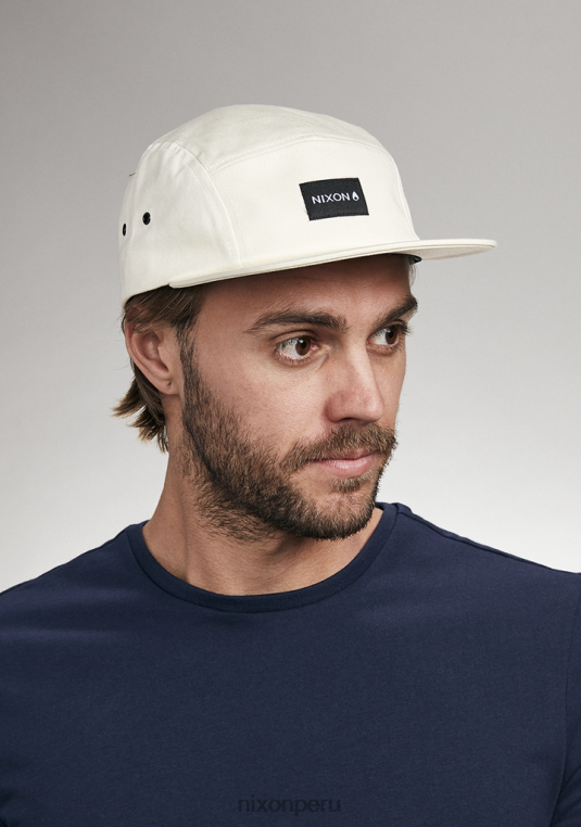 accesorios educacion fisica Nixon gorra mikey de 5 paneles blanquecino 86XRT340