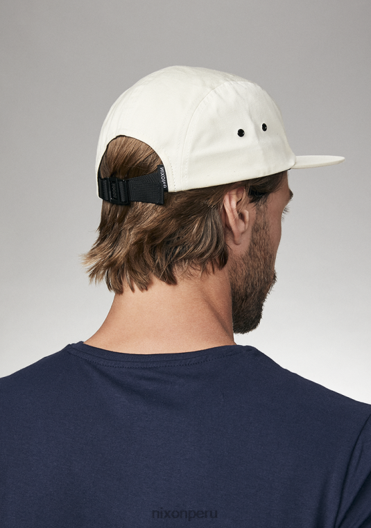 accesorios educacion fisica Nixon gorra mikey de 5 paneles blanquecino 86XRT340