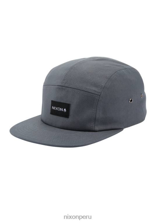 accesorios educacion fisica Nixon gorra mikey de 5 paneles gris 86XRT342